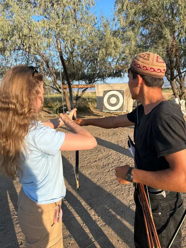 Archery lesson